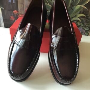 GH Bass & Co. Weejuns 8.5D Men’s Loafer New W/no Box Beautiful Burgundy Brown